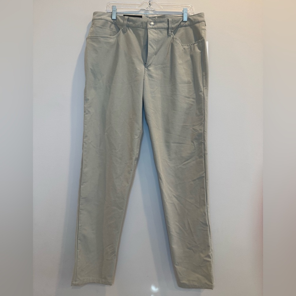 NWT Lululemon Men's Khaki Pants, Size 36